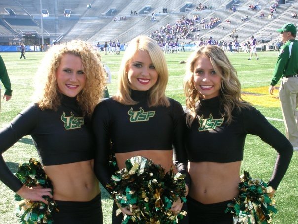 Dancing for USF, 2007