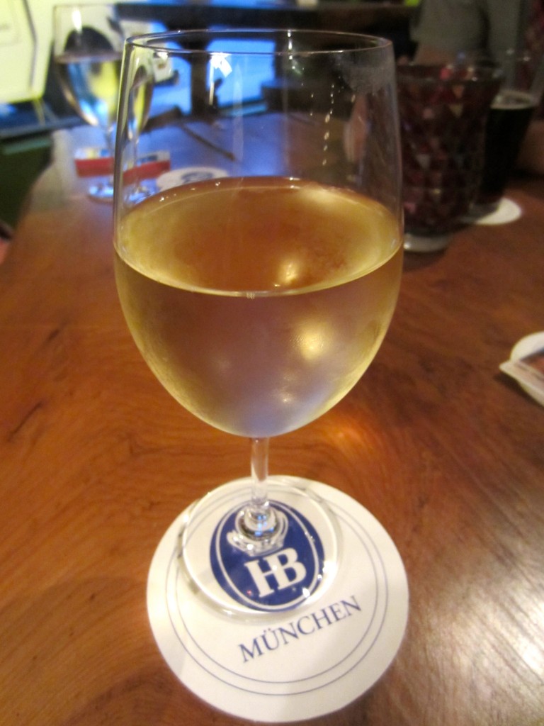 HB Coaster and wine at Imperial