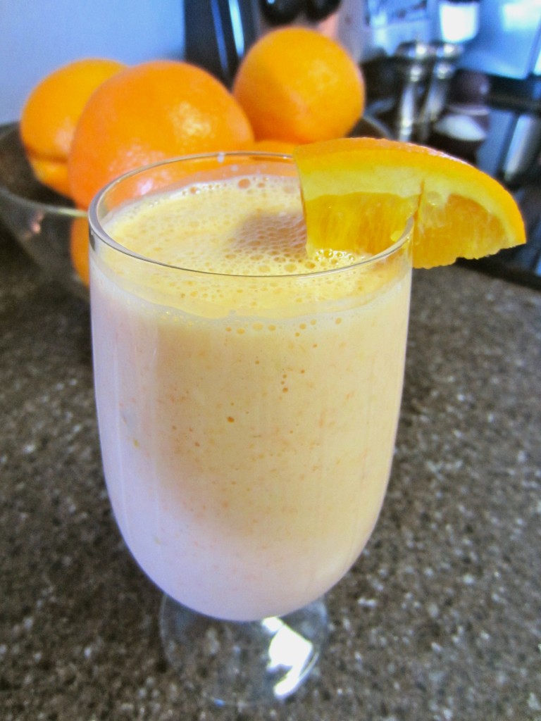 Carrot Orange & Apple Yogurt Smoothie