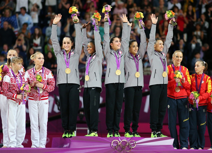 USA women's gymnastics olympics 2012