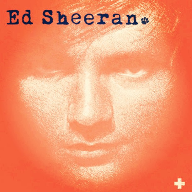 Ed Sheeran CD cover