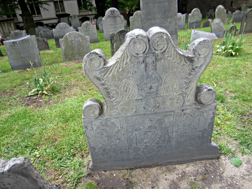 Boston Cemeteries Tombston