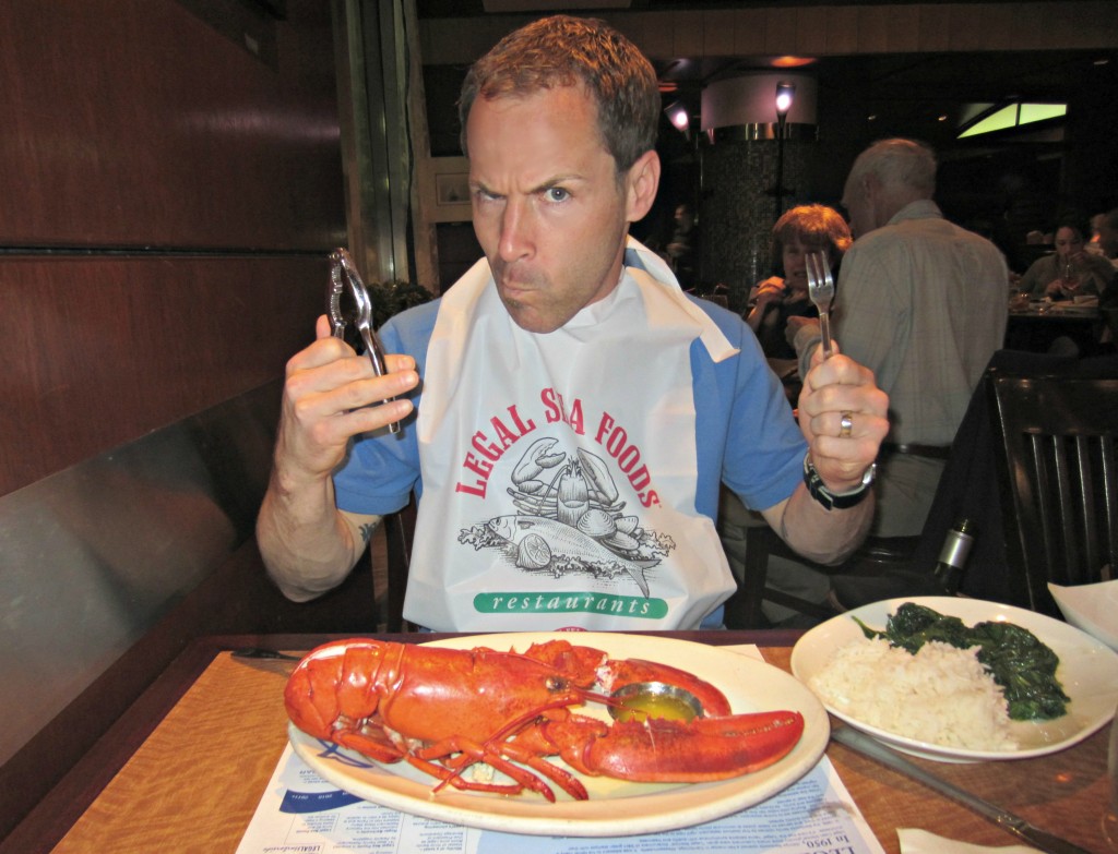 Legal Seafood Steamed Lobster