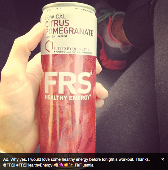 FRS Healthy Energy drink