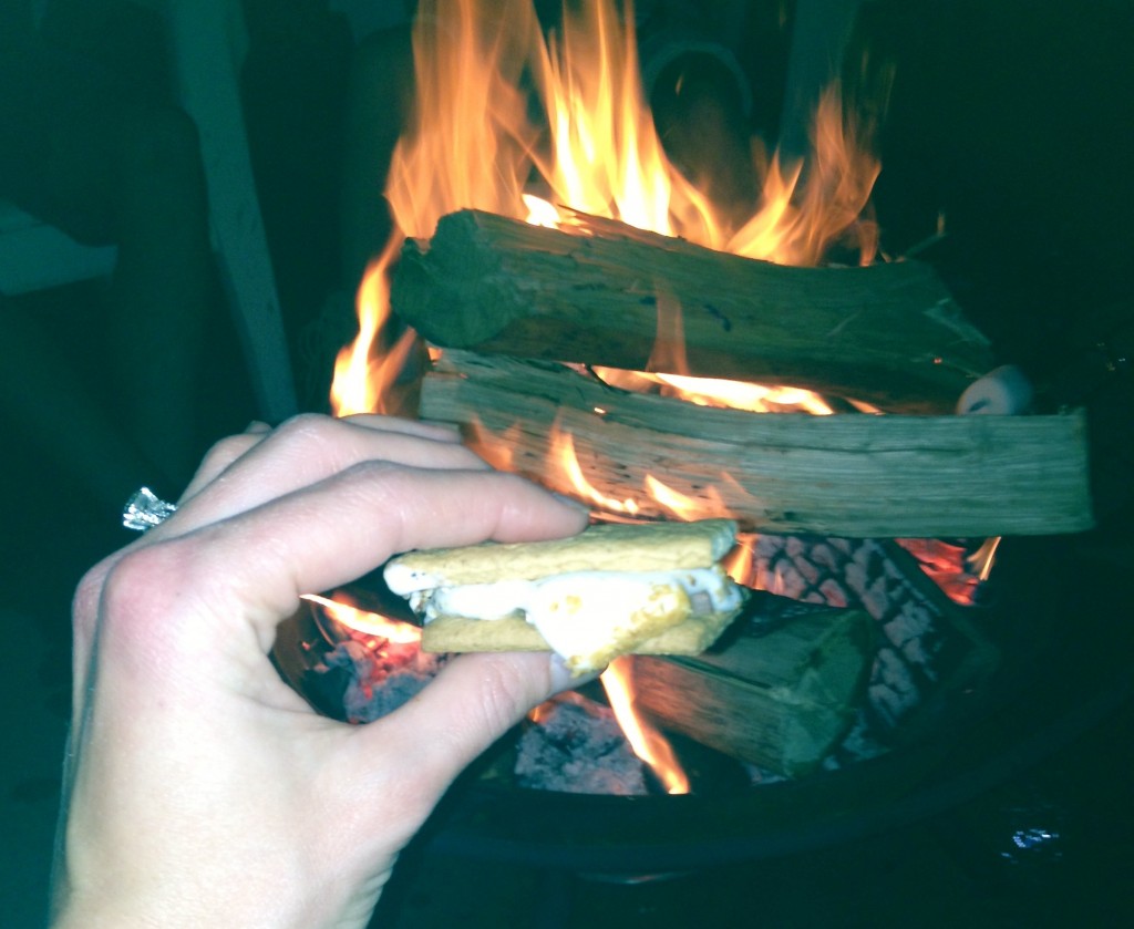 campfire s'mores