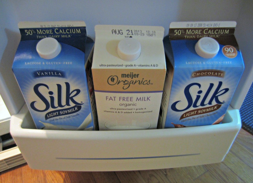 milk in my refrigerator