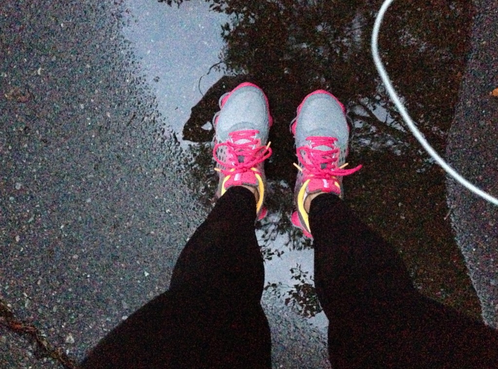 run in the rain