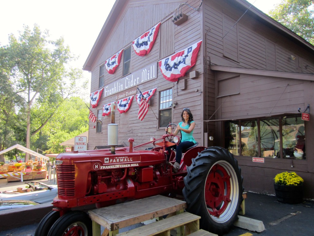 Franklin Cider Mill tractor