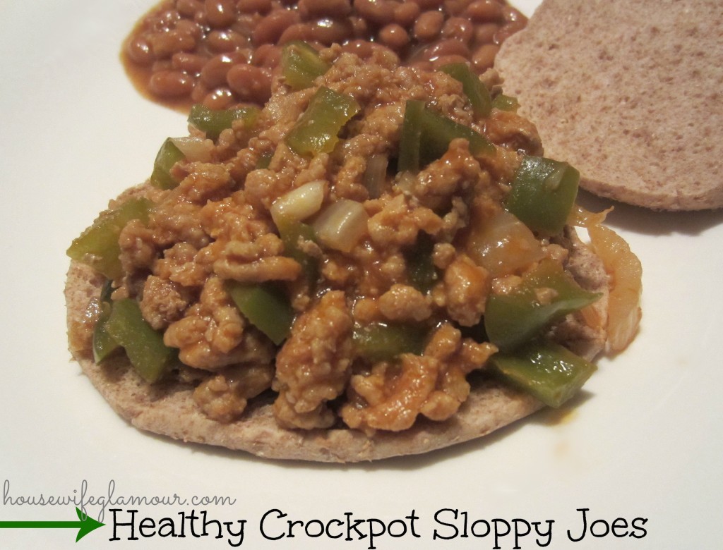 Healthy Crockpot Sloppy Joes