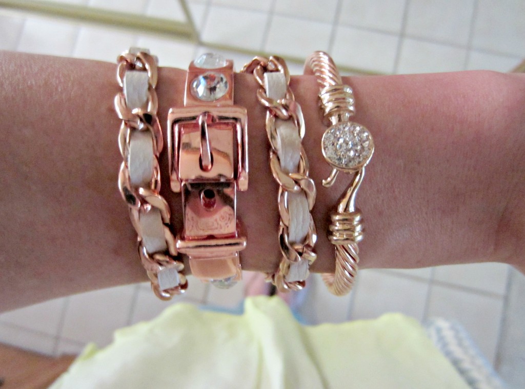 rose gold bracelets