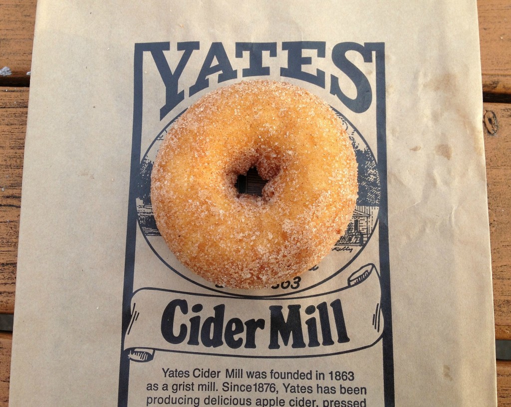 Yates Cider Mill donut