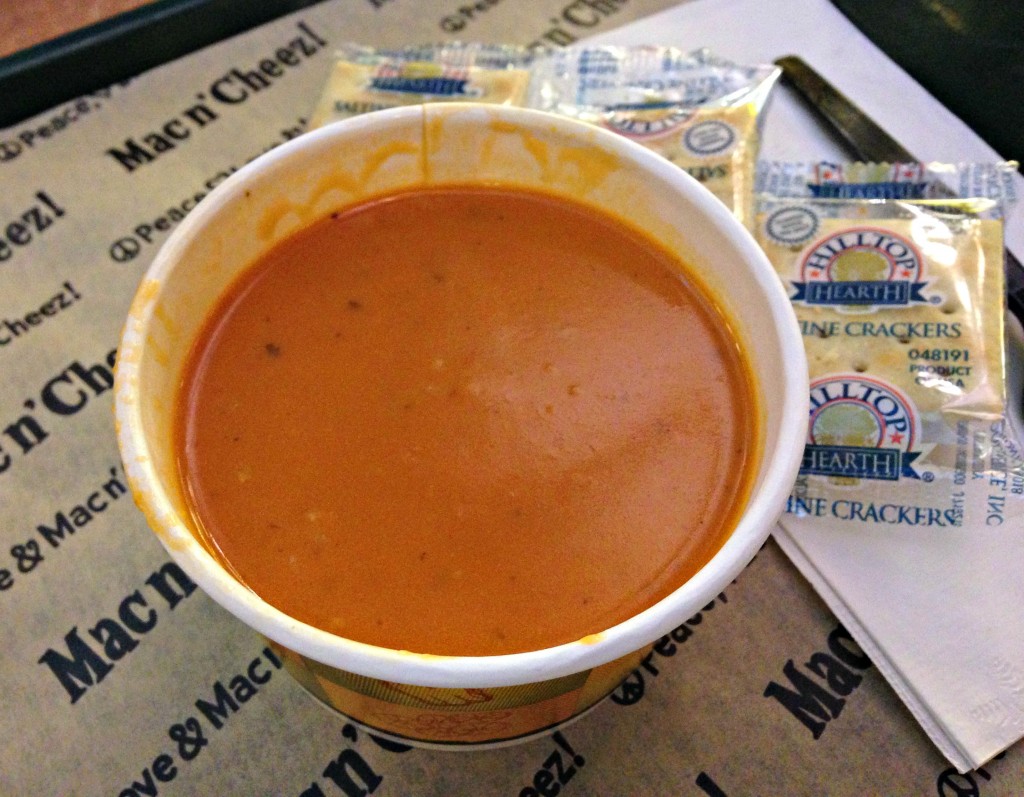 tomato soup mac 'n cheez