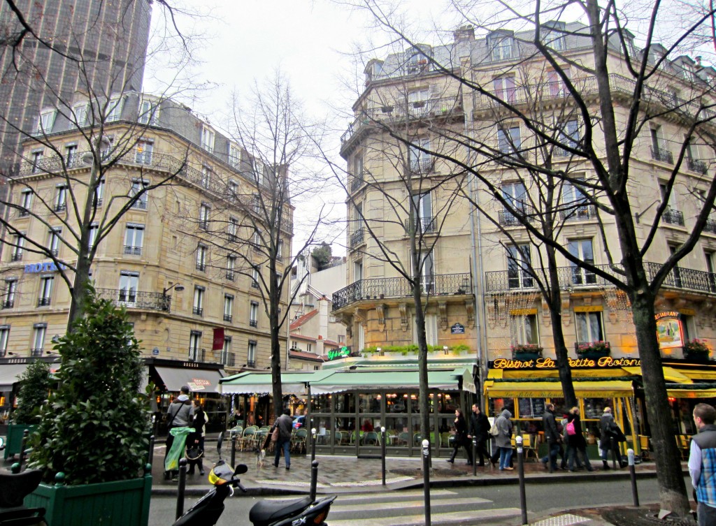walking in paris
