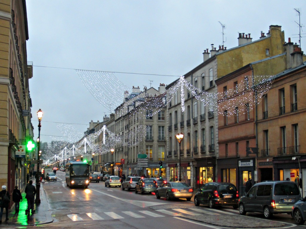 streets near versailles paris