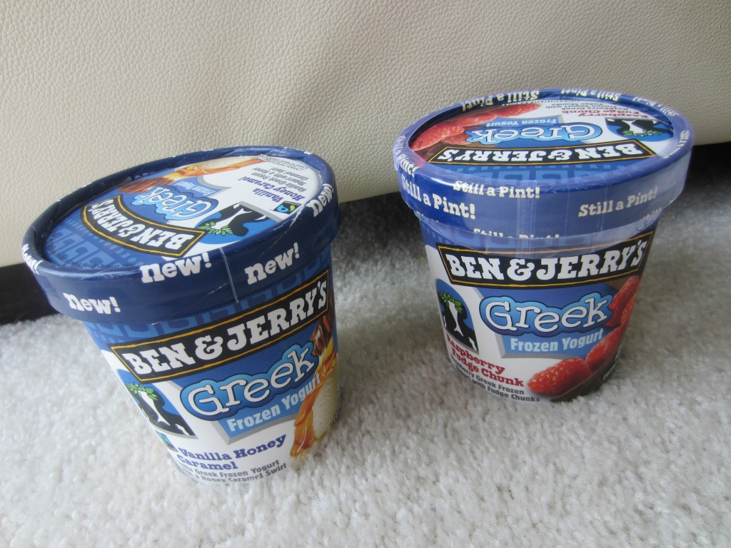ben & jerry's Greek frozen yogurt