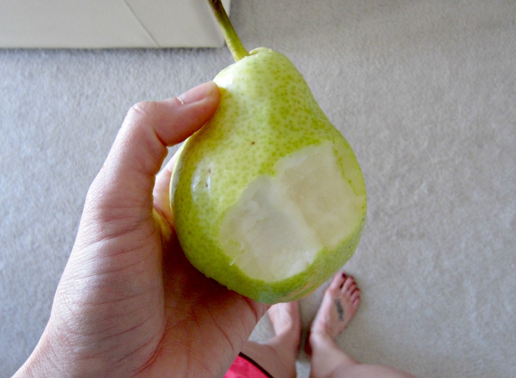 pear healthy snack