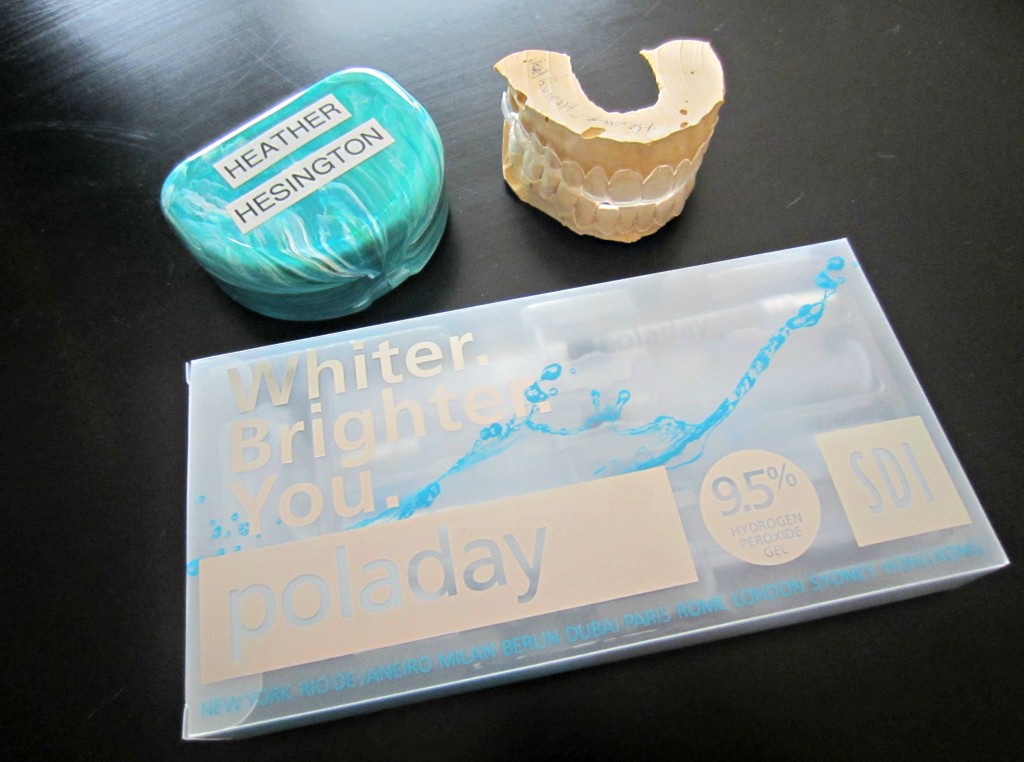 poladay whitening kit from dentist
