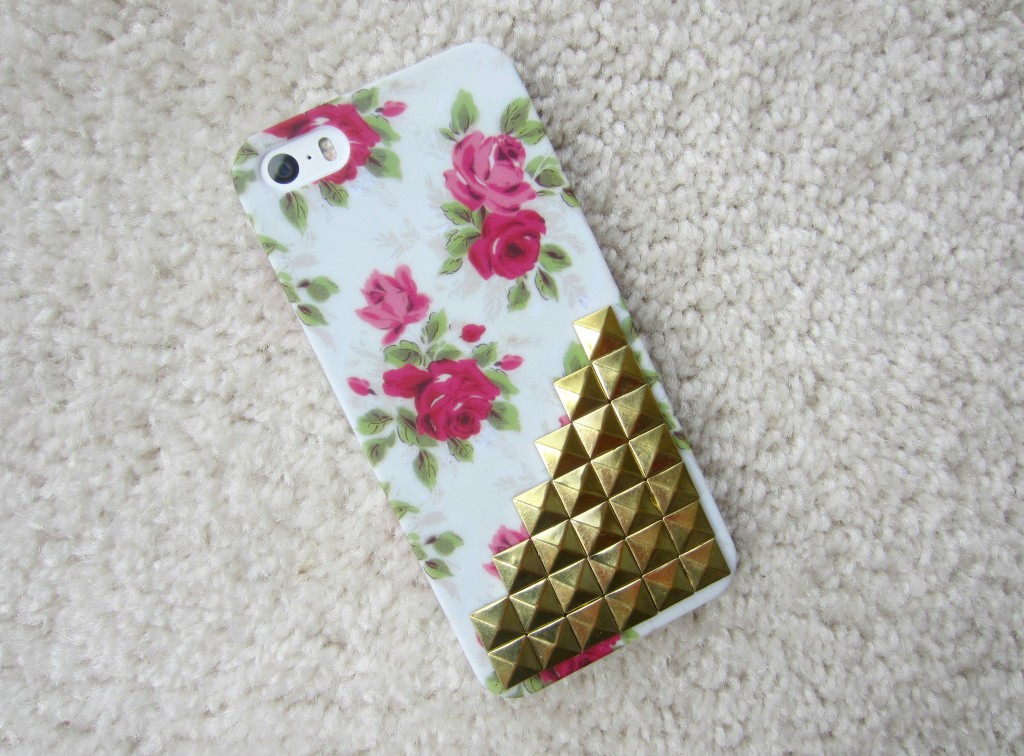 rose and gold stud iphone case amazon