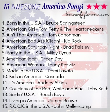 15 Awesome America Songs