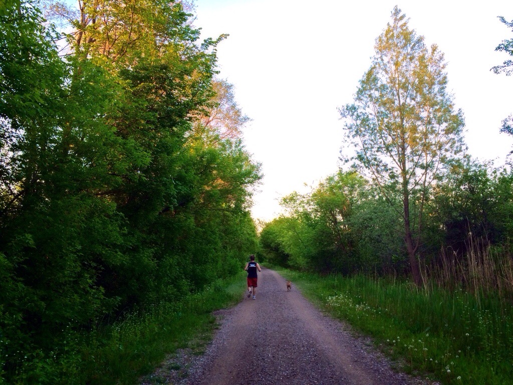 trail running with scott