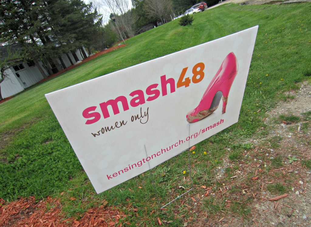 smash 48 welcome sign