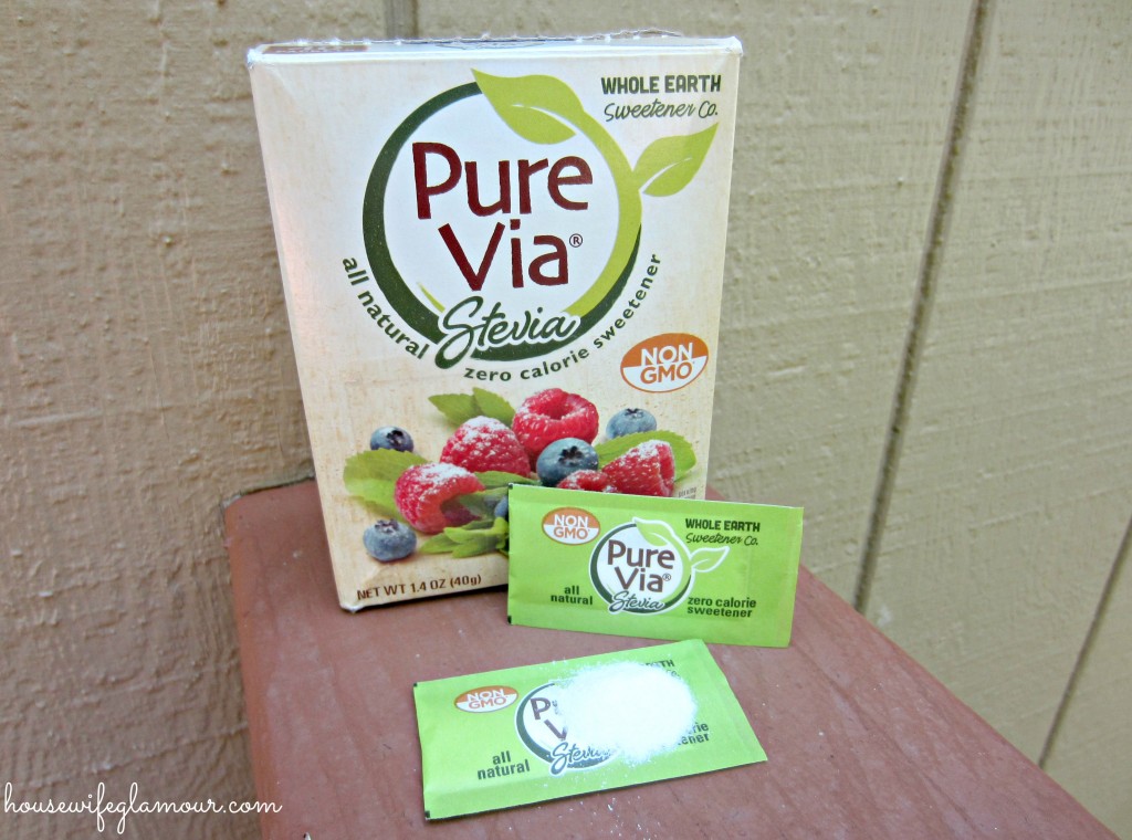 Pure Via Stevia Non GMO zero calorie sweetener