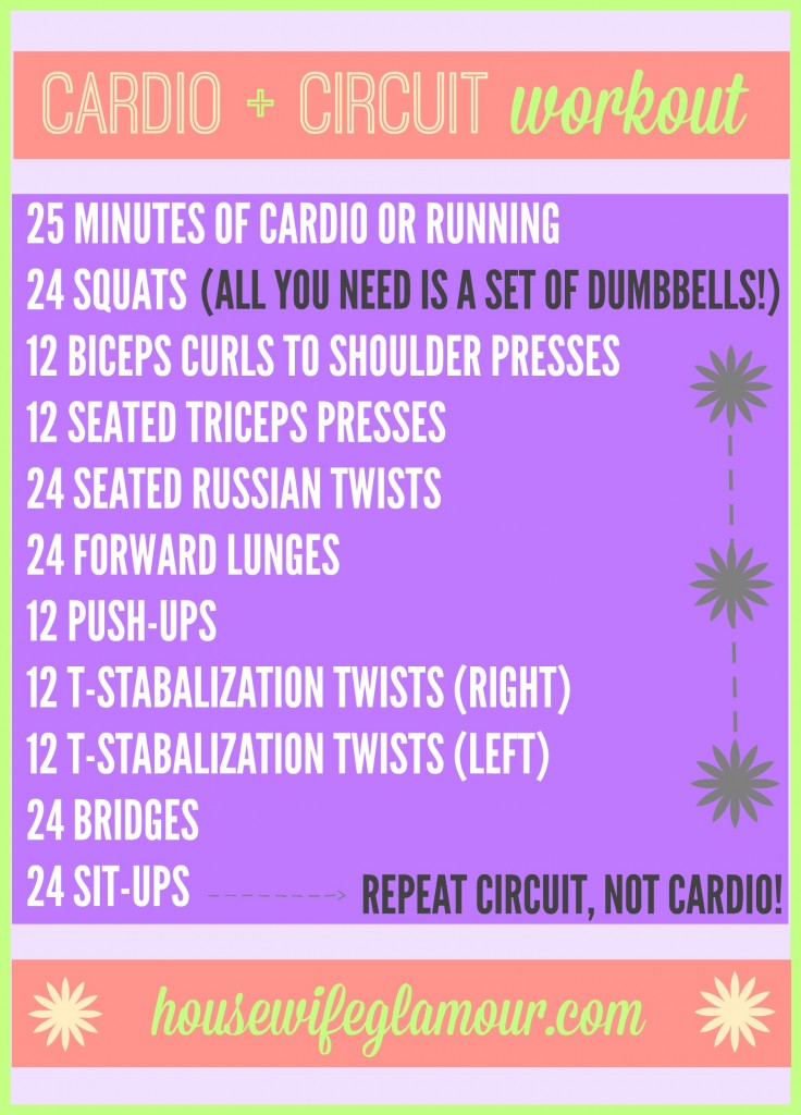 Cardio + Circuit Workout
