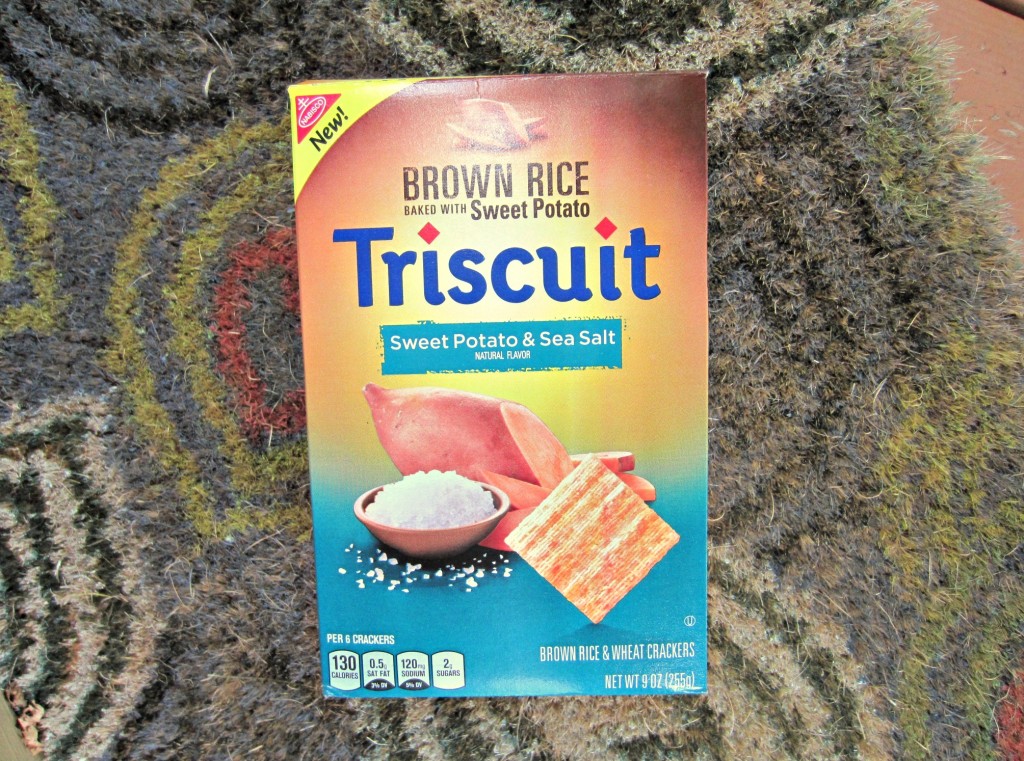 Brown Rice baked with Sweet Potato Triscuits