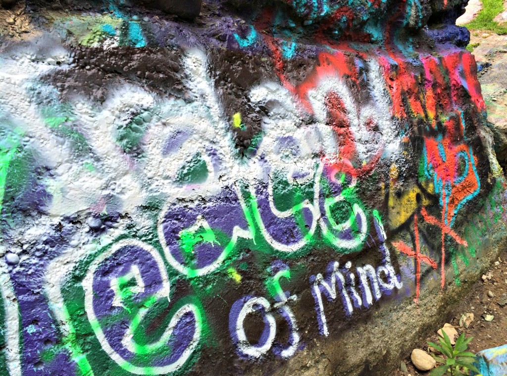 graffiti rocks