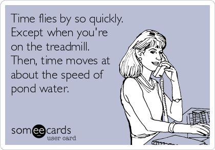 funny treadmill someecard
