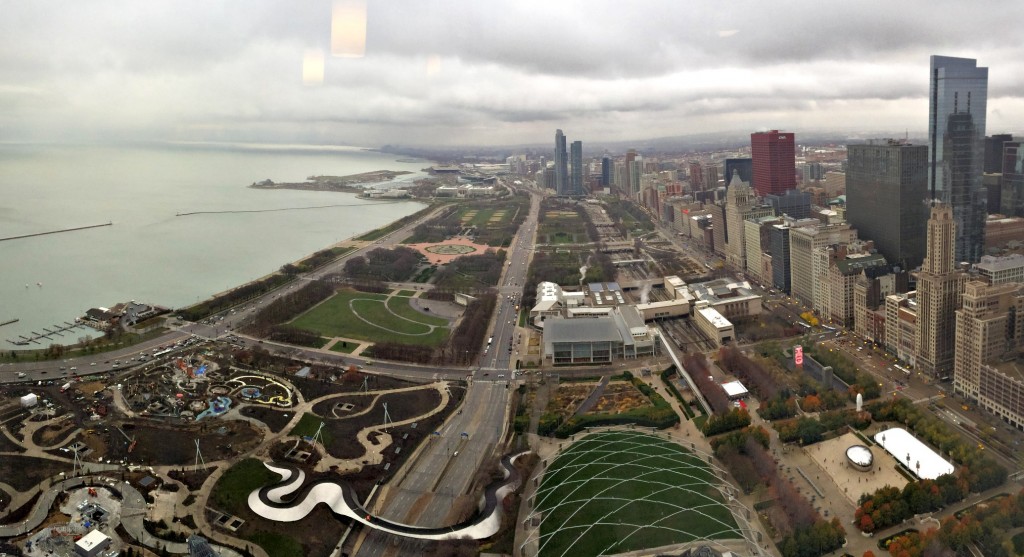 Chicago from view a high rise