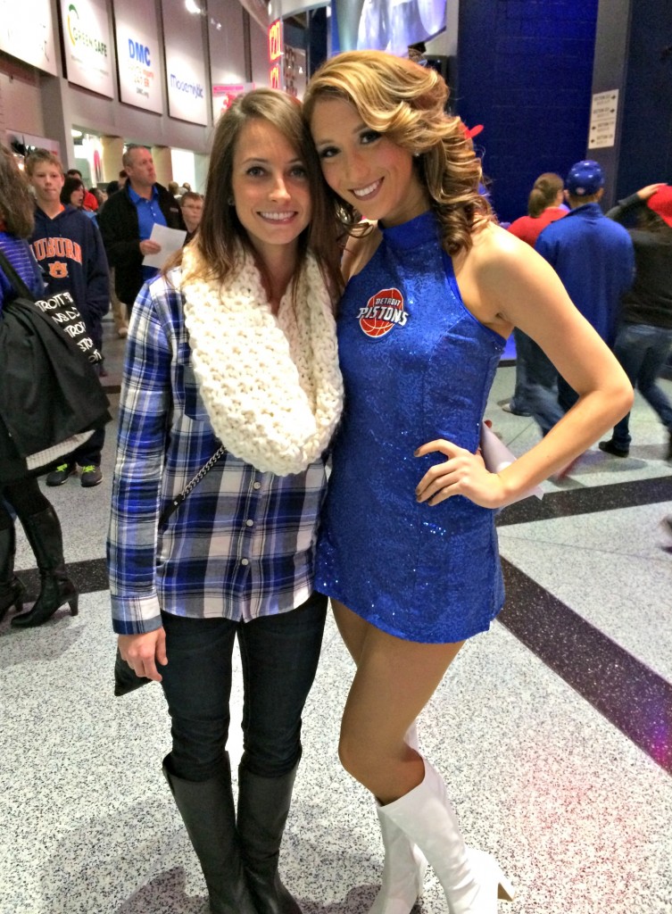 Pistons Game with Nichole