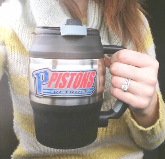 detroit pistons coffee mug