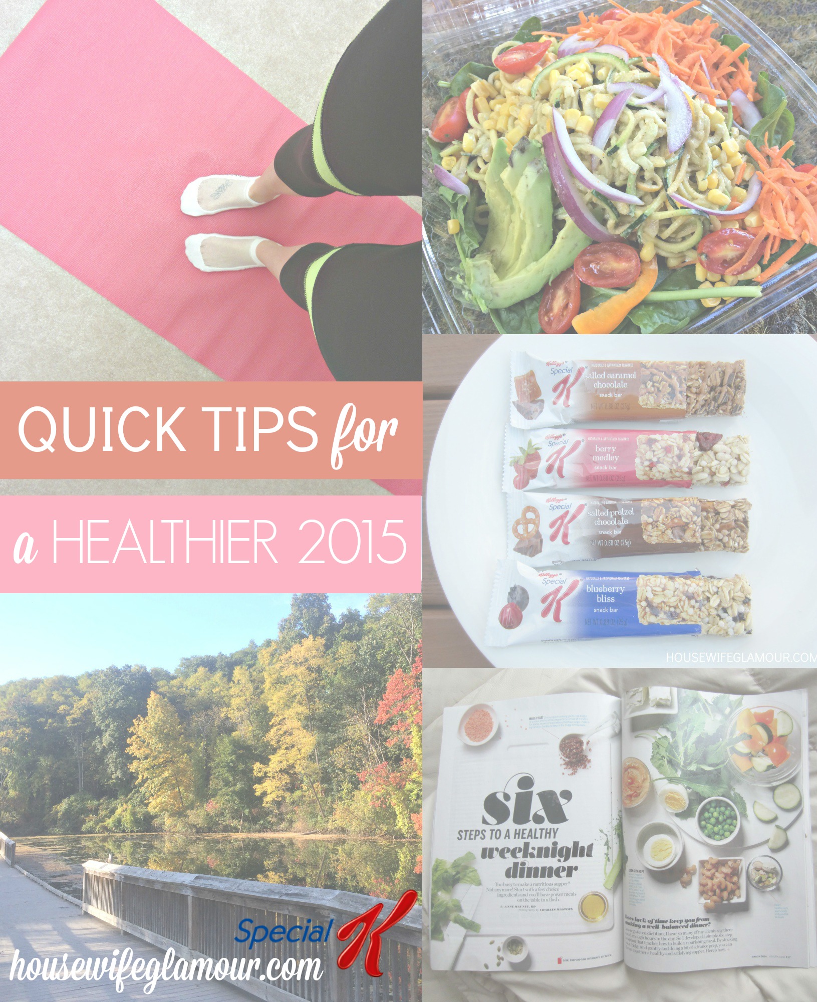 healthy living tips for 2015