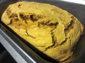 Freshly Baked Banana Pumpkin Bread