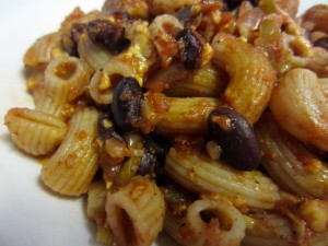 Skinny Tex Mex Mac and Cheese closeup