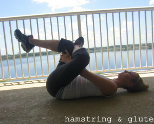 Hamstring and Glute Stretch after running