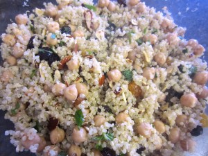 Summer Quinoa salad cooled