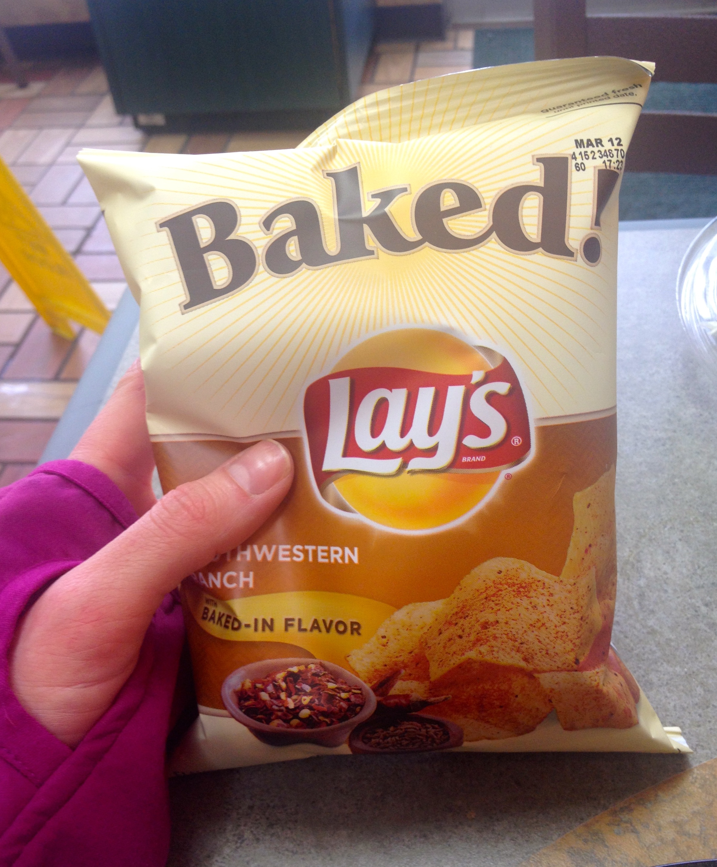 Baked Lays chips
