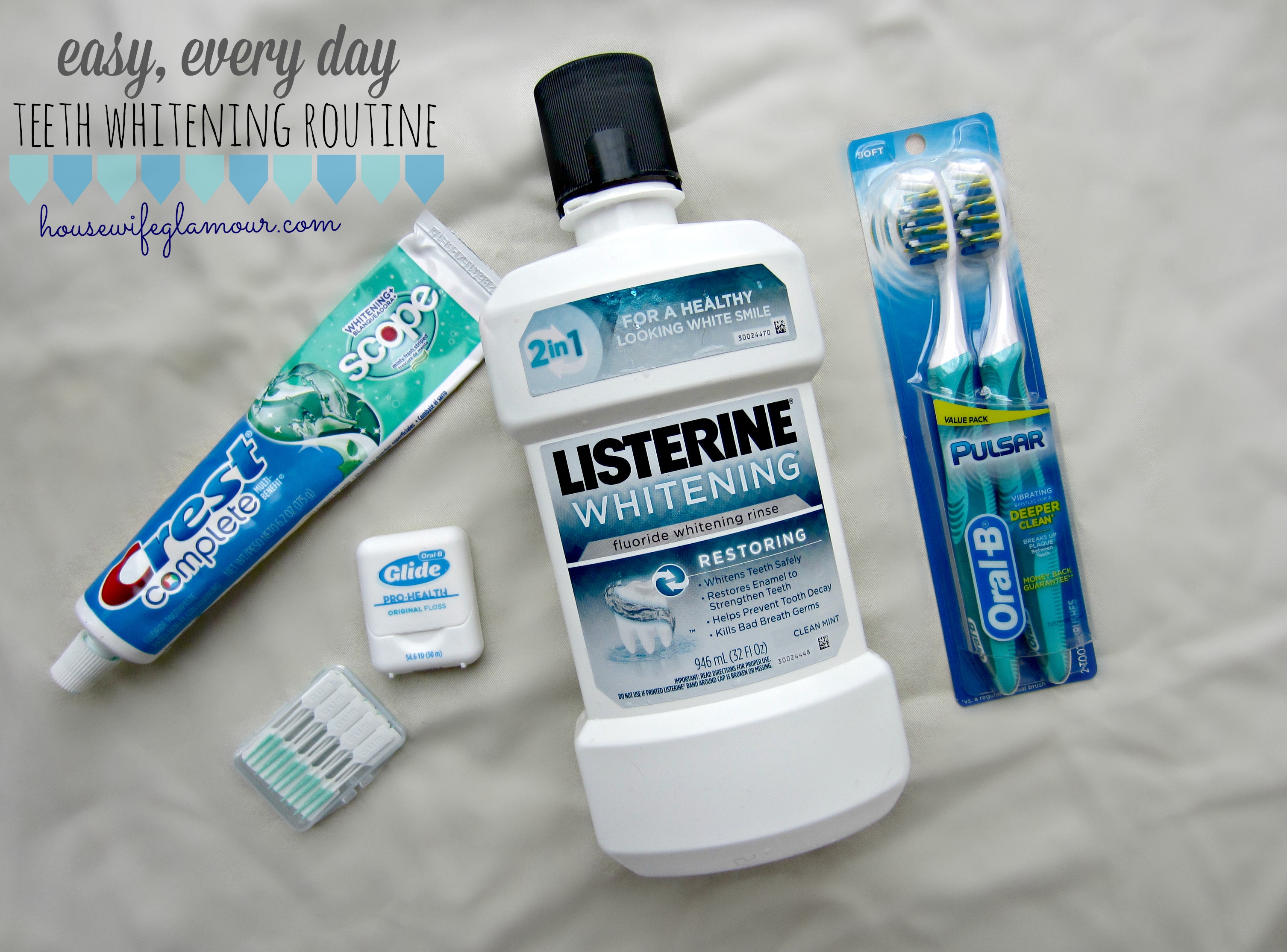 Easy, Every Day Teeth Whitening Routine