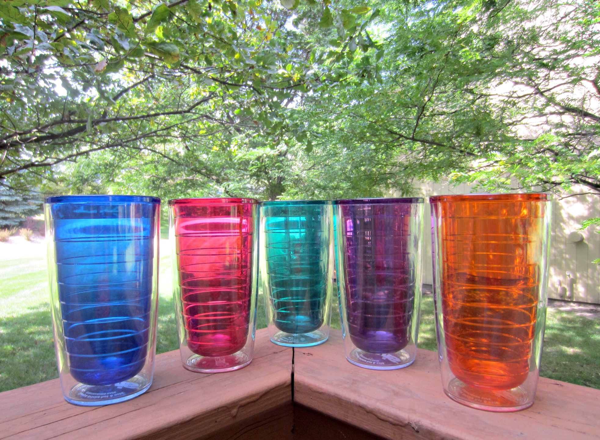 tervis colorful tumblers