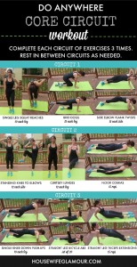 Do Anywhere Core Circuit Workout