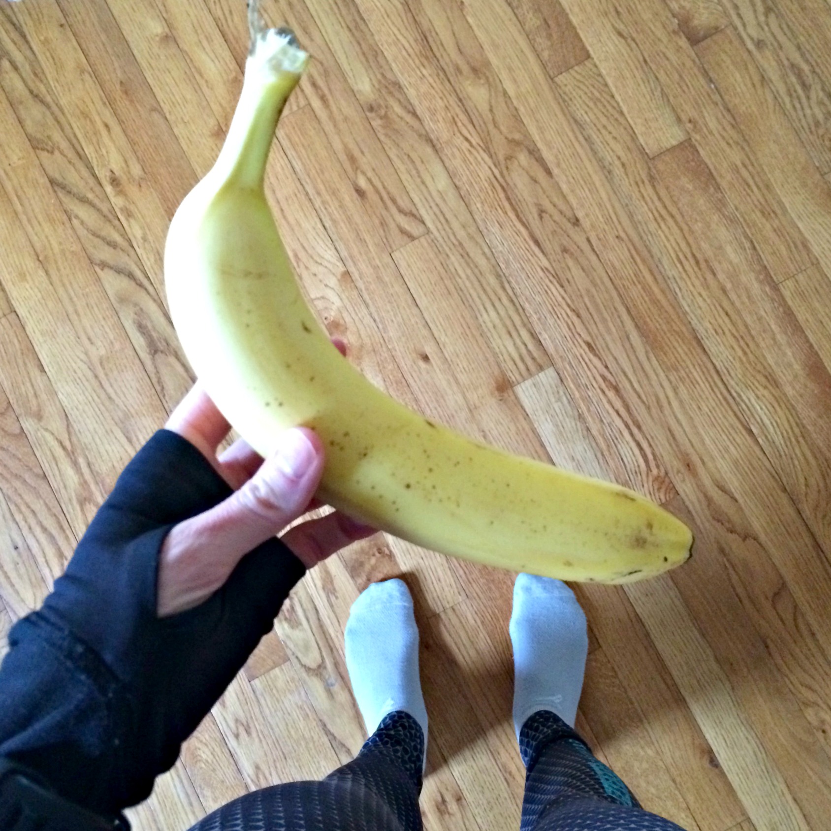banana for a snack