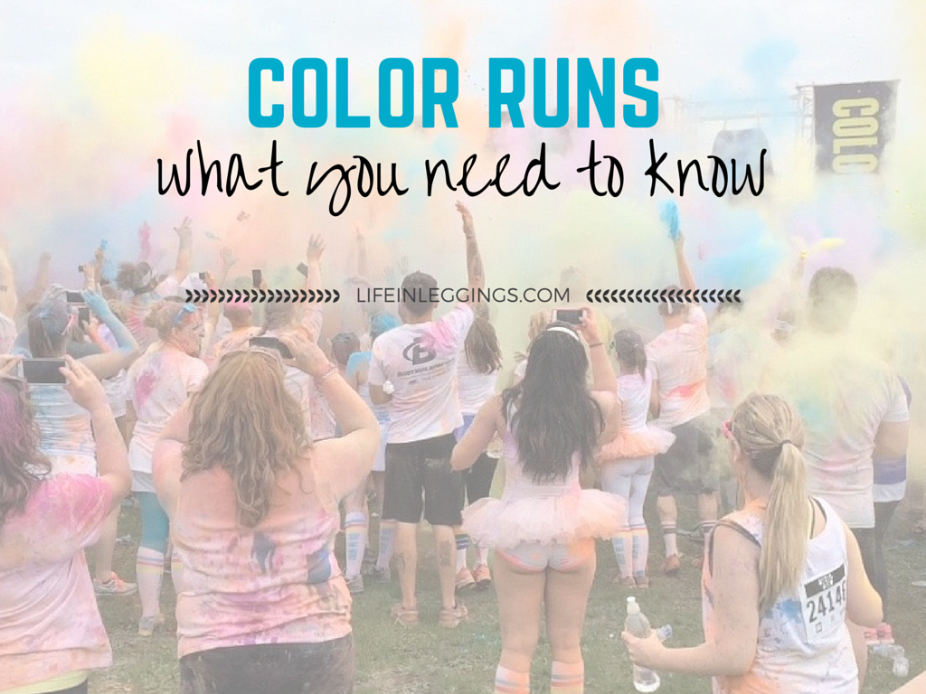 what to bring to a color run