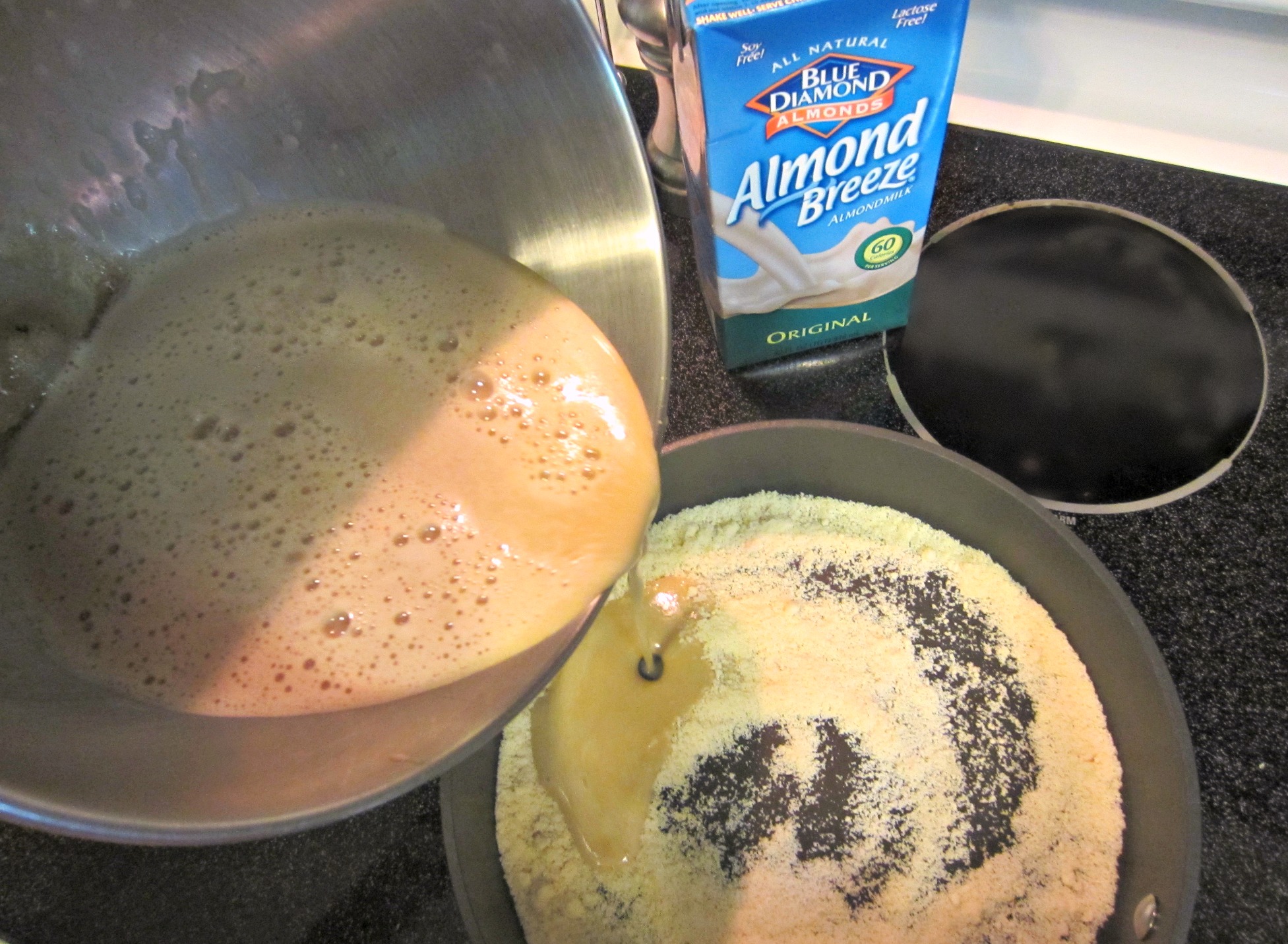 Almond Breeze Almondmilk in banana pudding