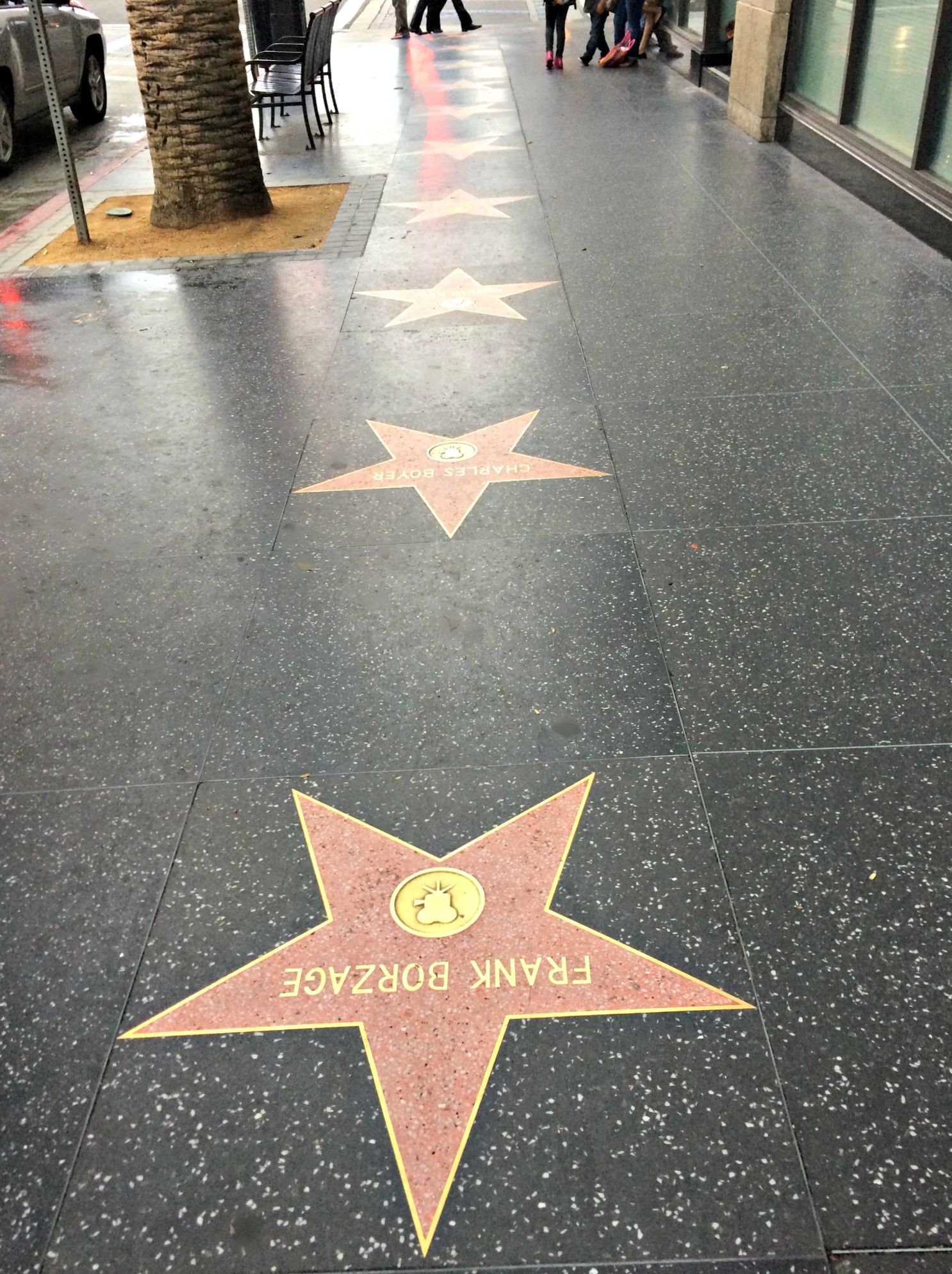 hollywood stars walk