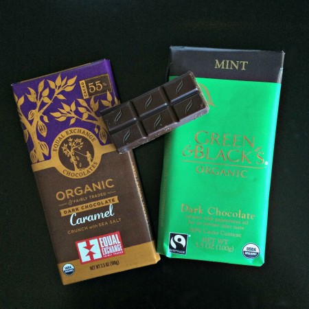 organic dark chocolate flavors
