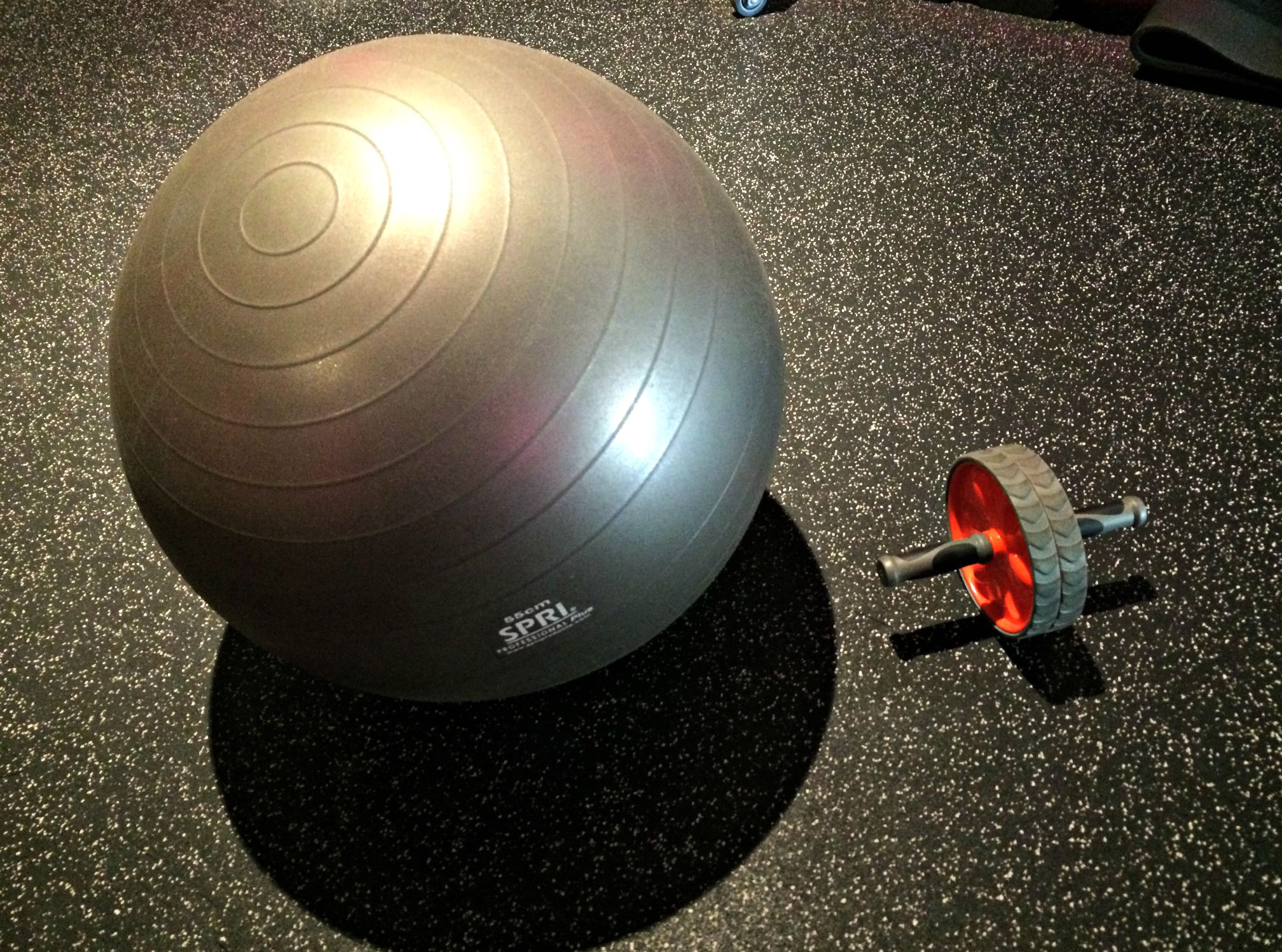 stability ball and ab wheel workout
