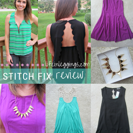 stitch fix review july - summer - life in leggings