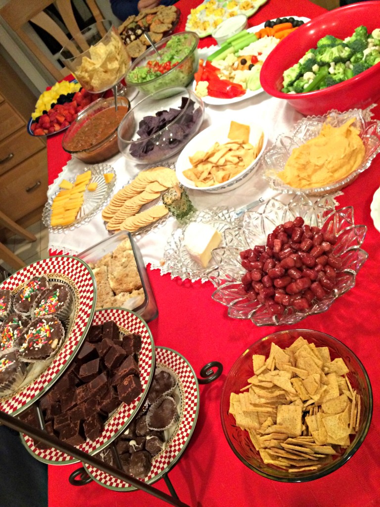 holiday party food